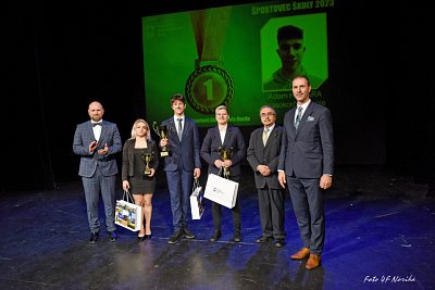 Športovec a talent roka za rok 2023 Strednej športovej školy J. Herdu 44