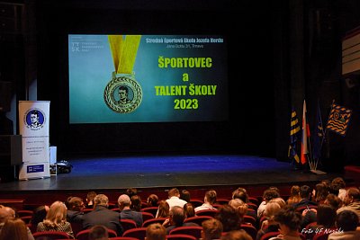 Športovec a talent roka za rok 2023 Strednej športovej školy J. Herdu 1