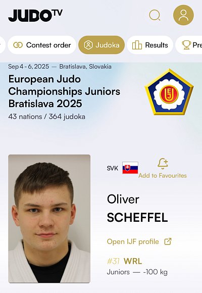 Majstrovstvá Európy juniorov jednotlivci Bratislava/2025 35