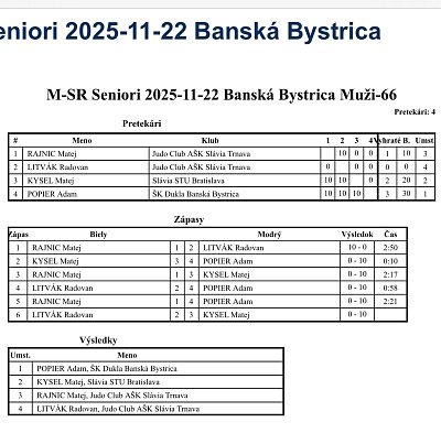 MSR seniorov a senioriek B. Bystrica/2025 11