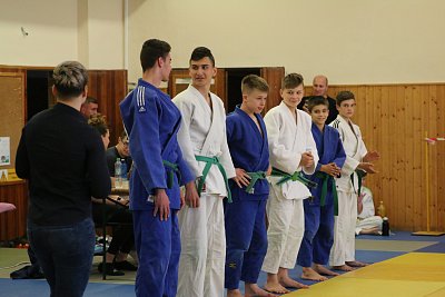 Vystúpenie džudistov - Veľkonočný klubový turnaj/2019 1